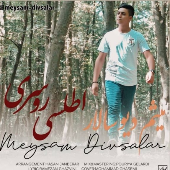 میثم دیوسالار اطلسی روسری